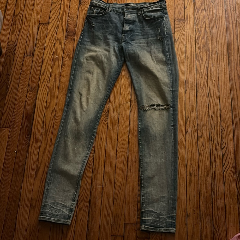 Amiri distressed jeans